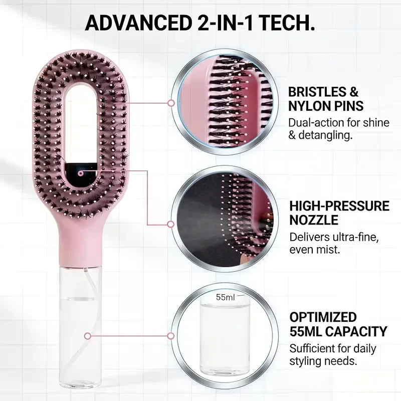 Spray Detangling Scalp Brush